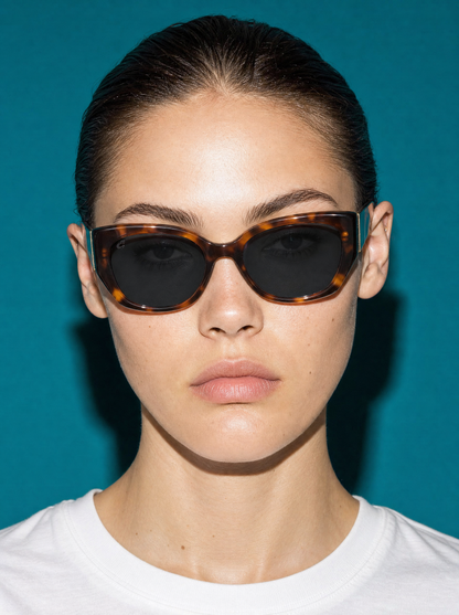 SLANT Frame 08 in TORTOISE, front portrait