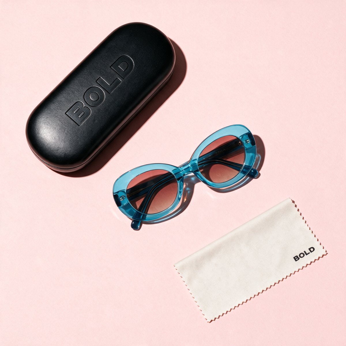 ORBIT Frame 21 in CURACAO with BOLD hard case and cleaning cloth